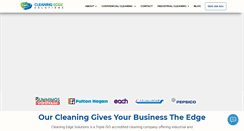 Desktop Screenshot of cleaningedge.com.au